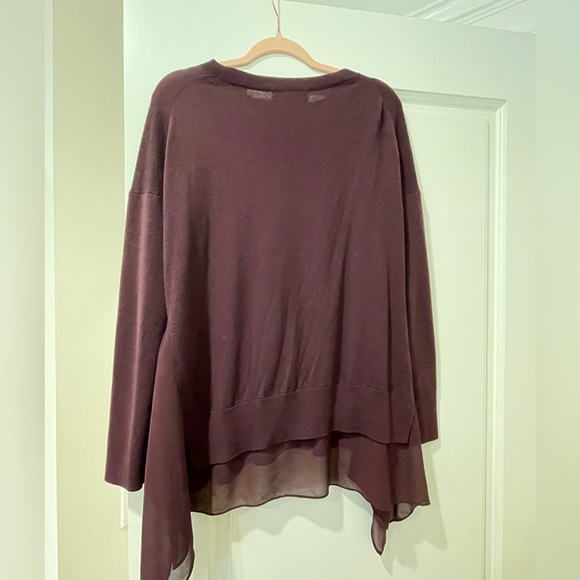 AllSaints Maroon Sweater. Long sleeve. - Picture 3 of 3